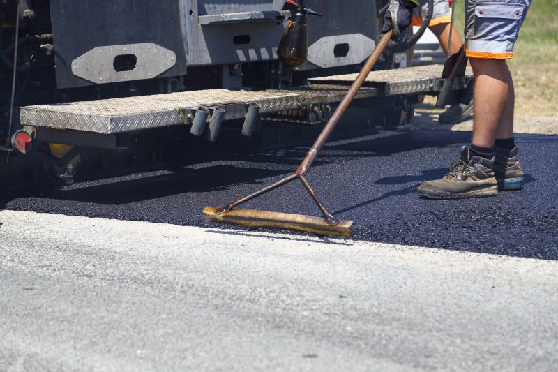 Cutting Asphalt Surface