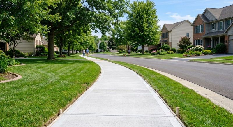 Concrete Sidewalk Construction in Salt Lake City, UT