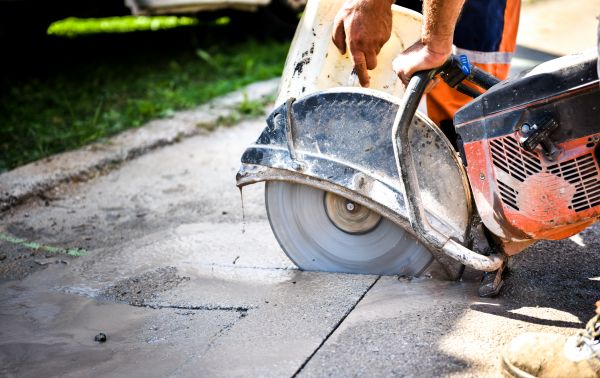 Driveway Sawing