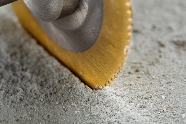 Lower Level Floor Cutting